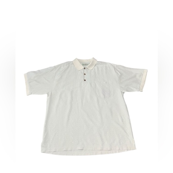 TOMMY BAHAMA 100% Silk Collard Shirt in Yellow size XLarge - Picture 5 of 11